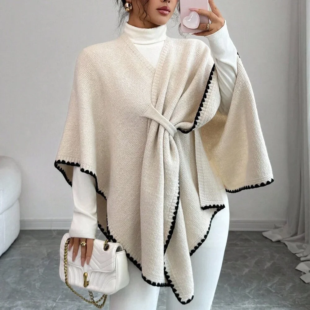 Apricot Elegant Women's Lightweight Cardigan Sweater